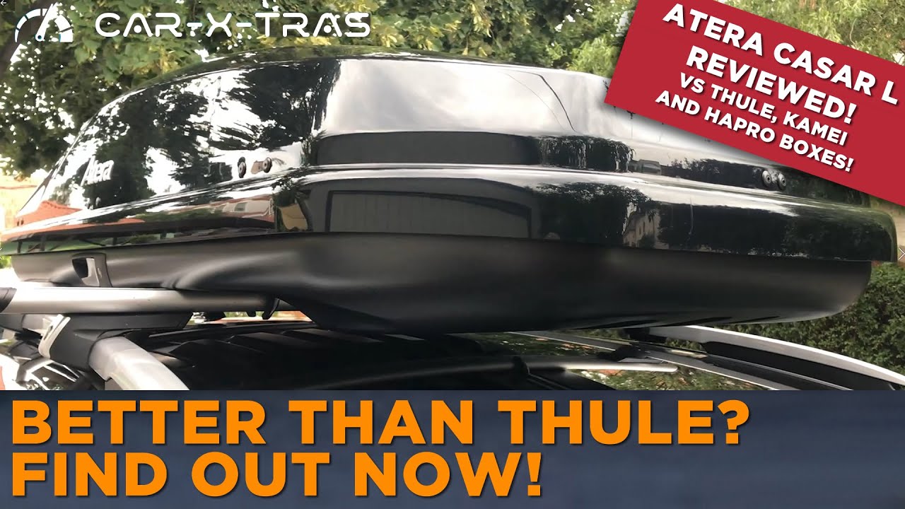 REVIEW - Buying a Roof Box / Cargo Box? Is the 2024 Atera Casar L better than Thule, Kamei, Hapro?