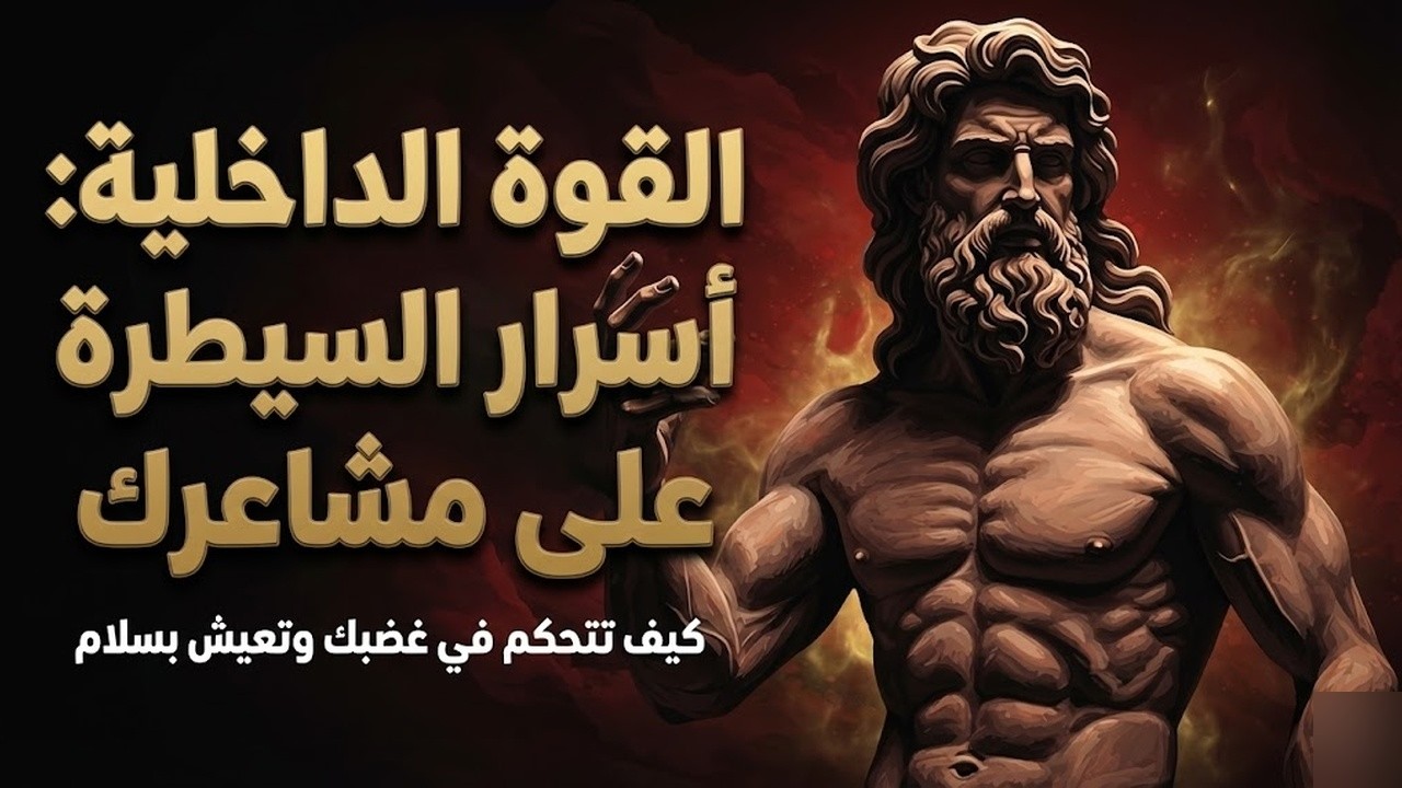 مشاعرك تخونك… افهم هذا قبل أن تدمر نفسك الرواقية