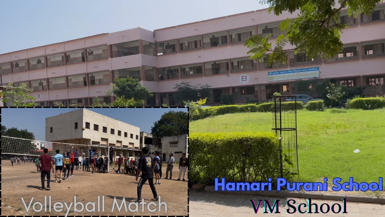 Volleyball Match || हमारी स्कूल का छोटा सा टूर || Khel Mahakumbh 2025 @PrmrVlogs 