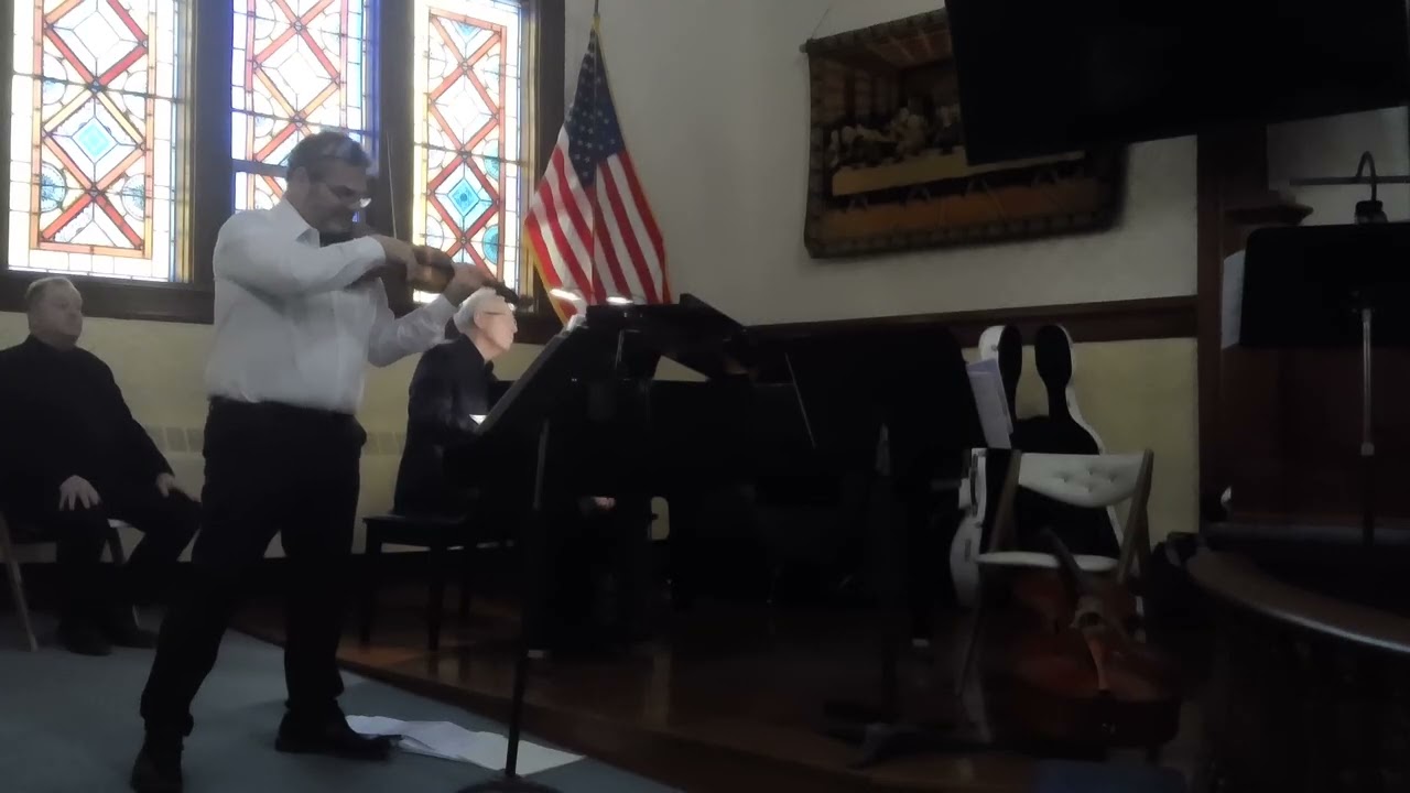 Violin Sonata 10 k378 by Mozart, Moderato : Robert Leibholz Violin