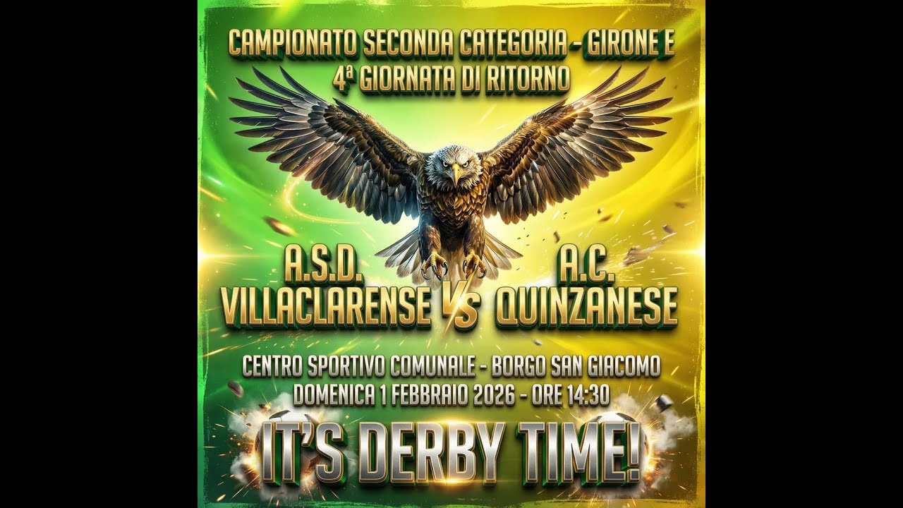 01.02.2026 A.S.D. Villaclarense - A.C. Quinzanese 0-3