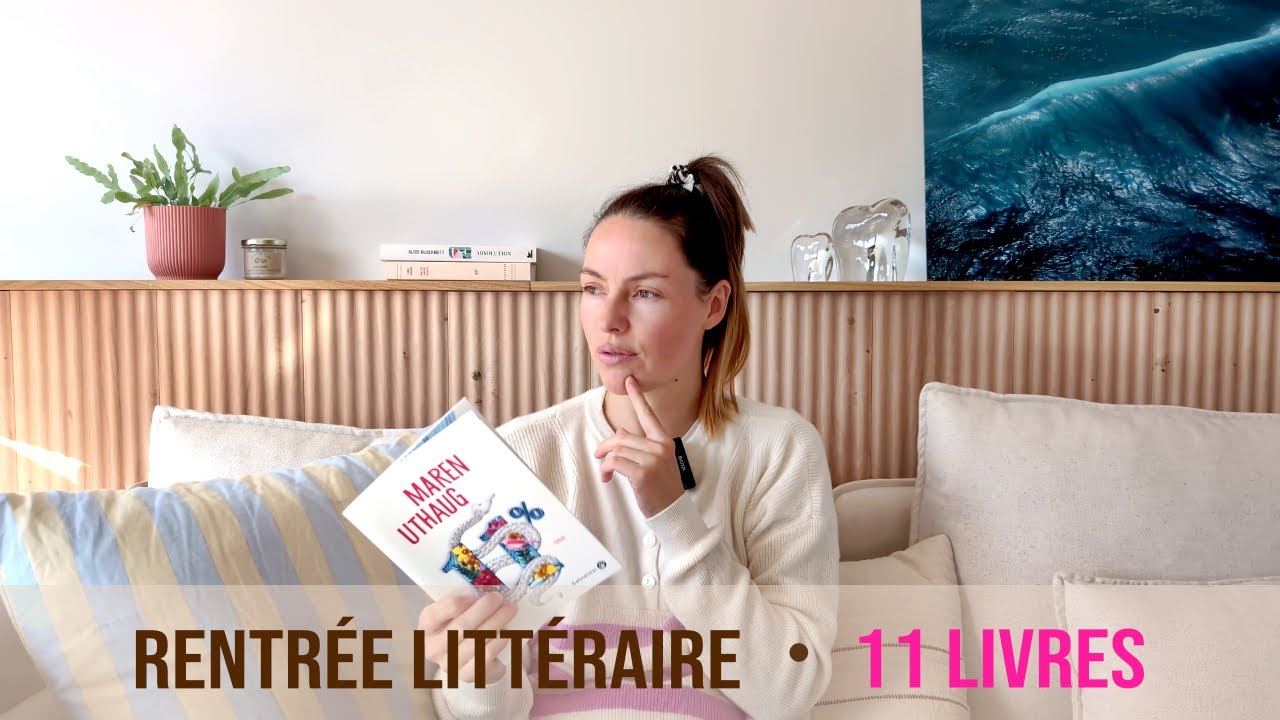 Sorties et rentrée littéraires, j'ai craqué pour 11 livres 🚨