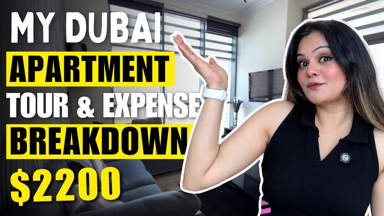 What $2200 Gets You In Dubai Marina: Dubai Apartment Tour (2 years In Dubai - My Honest Experience)✅