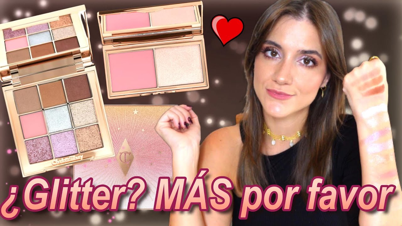 CHARLOTTE TILBURY BEAUTYVERSE PALETTE  & HOLLYWOOD BLUSH&GLOW GLIDE