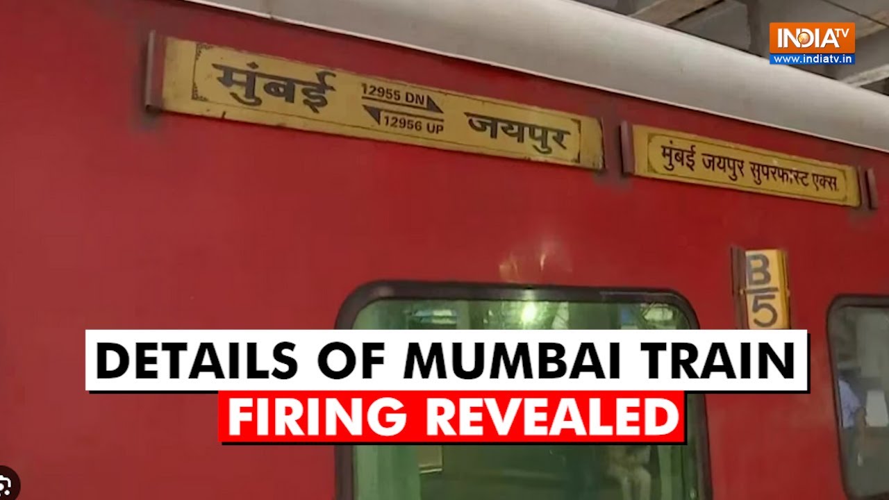 Mumbai train firing: CPRO Western Railways gives details of deadly shootout by RPF Jawan
