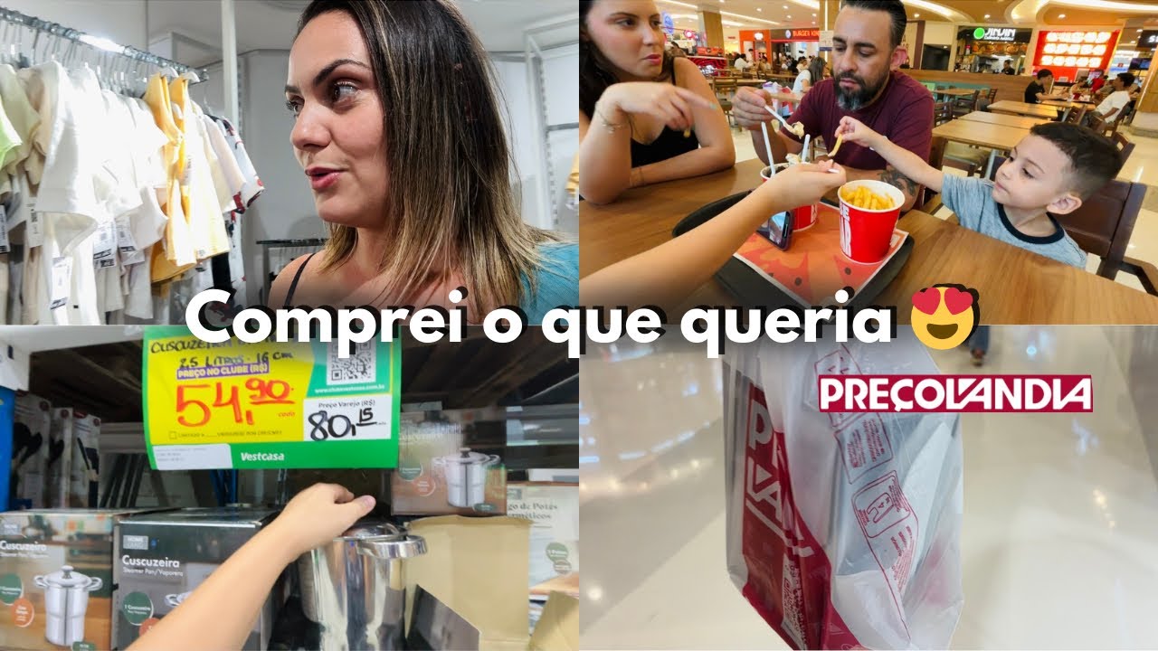 VLOG NO SHOPPING: VESTCASA, LOJAS, PASSEIO EM FAMÍLIA E A COMPRA FINAL ☕