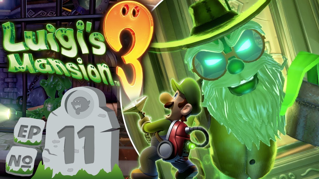 ¡ESTE JEFE ME ATACA CON UNA PLANTA CARNÍVORA! | PARTE #11 | LUIGI'S MANSION 3