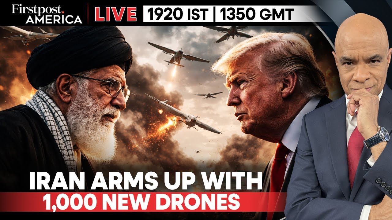LIVE: Iran Unveils 1,000 New Drones, Warns US Of Crushing Retaliation | Firstpost America | N18G