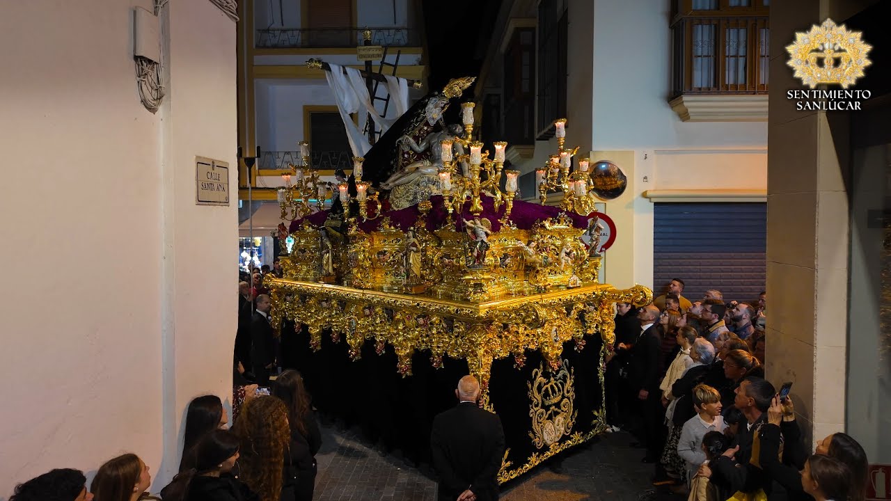[4K] Ntra. Señora de las Angustias (Calle Santa Ana y Regina) - Sanlúcar de Barrameda 2025
