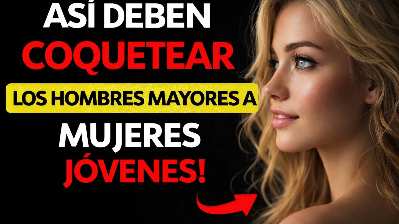 7 trucos de coqueteo poderosos que usan los hombres mayores para atraer a mujeres más jóvenes