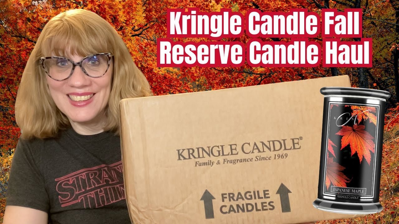Kringle Candle Fall Reserve Candle Haul
