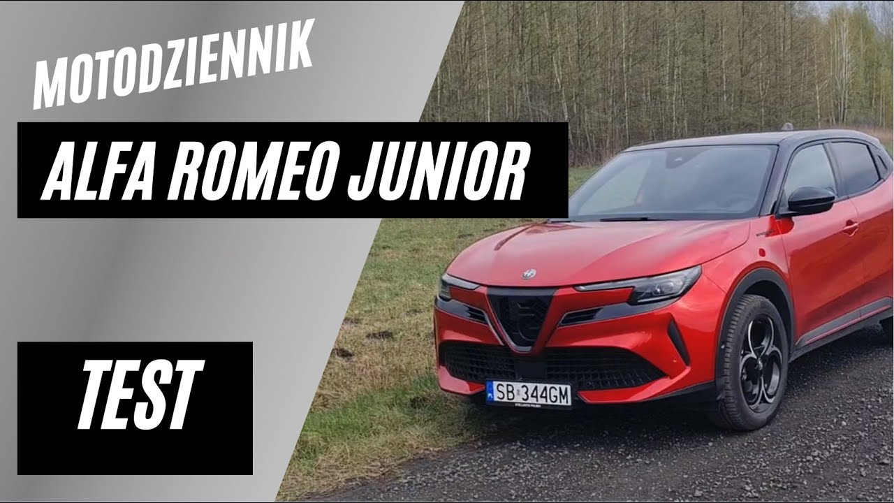 Motodziennik test - NOWOŚĆ ALFA ROMEO JUNIOR/MILANO - czy są w niej włoskie geny?