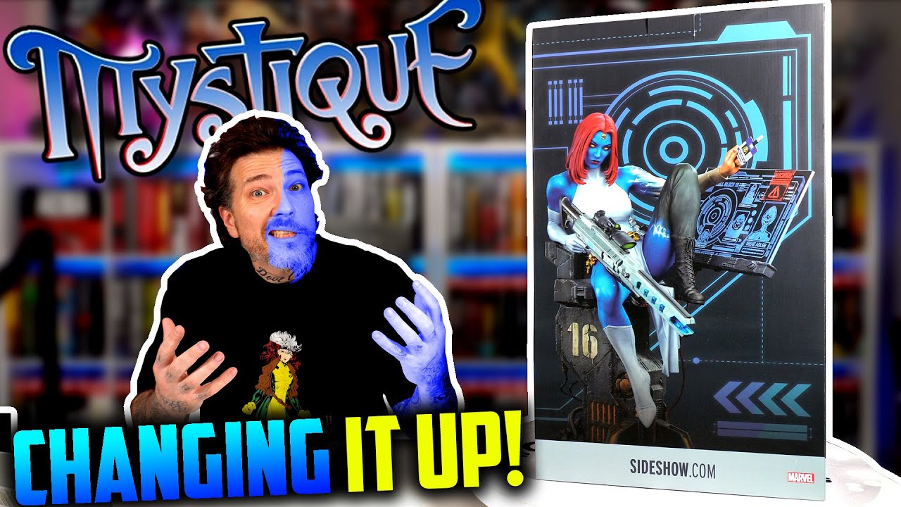 X-MEN's Mystique: Freedom and Destiny Premium Format by SIDESHOW | Statue Unboxing & Review