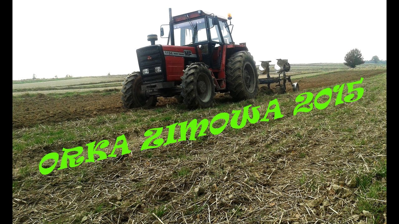 Orka zimowa 2015 Massey Ferguson 1134& RabeWerk Manta MM336