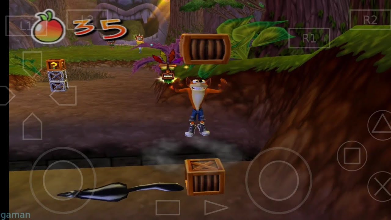 Test HD Crash Twinsanity PS2 Android +60 FPS AetherSX2 2023
