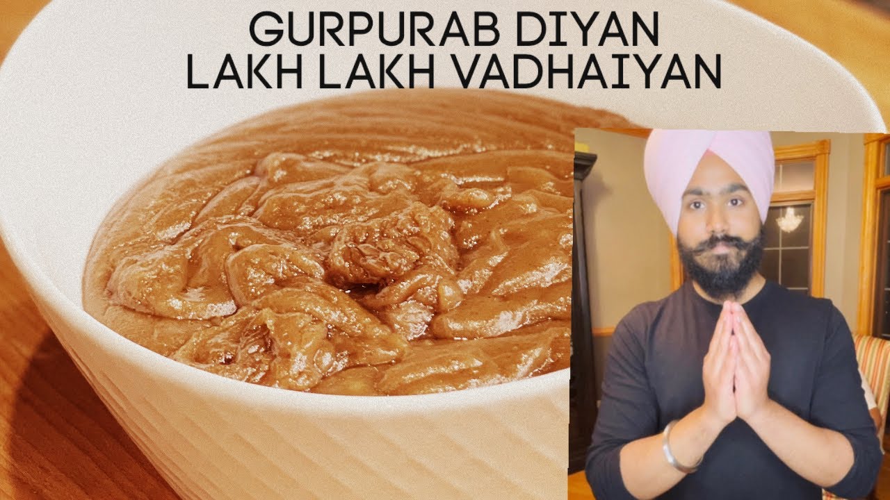 Gurpurab Special Kada Prasad. Vegan Pudding Recipe. Indian Farmers 🌱🦁