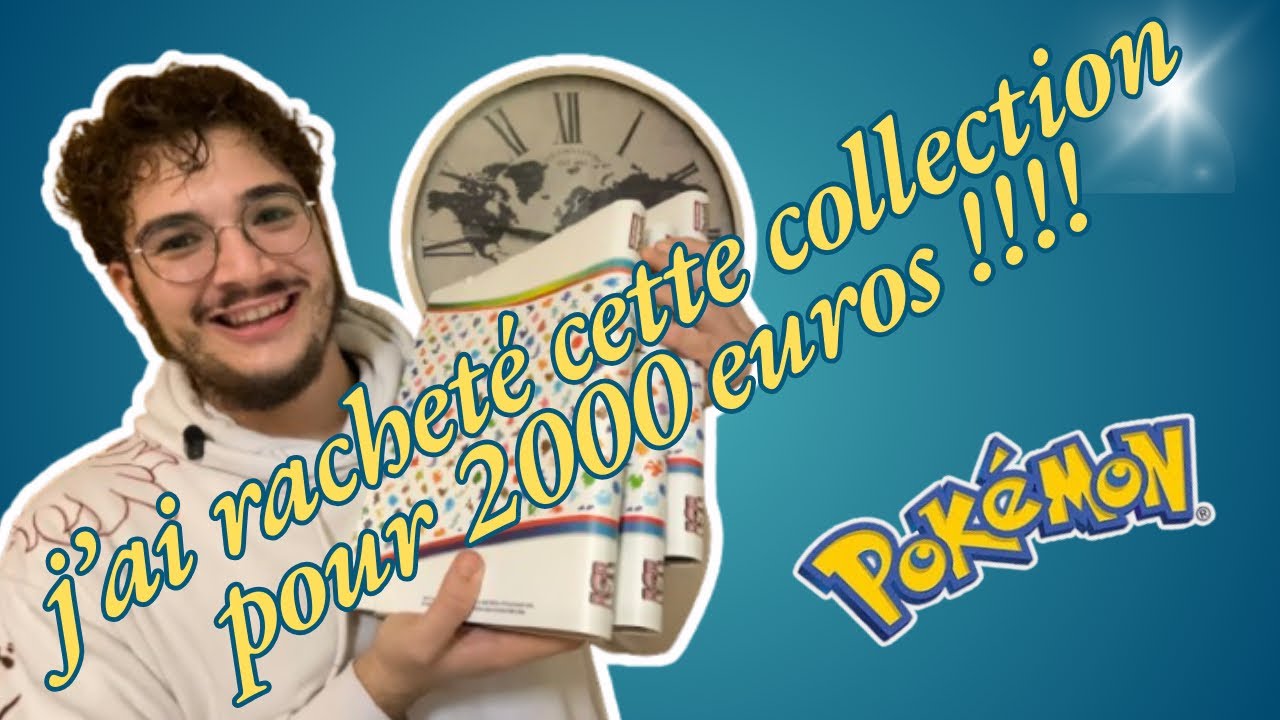j’ai racheté une collection Pokémon pour  2000 euros !  #pokemon #collection #rachat
