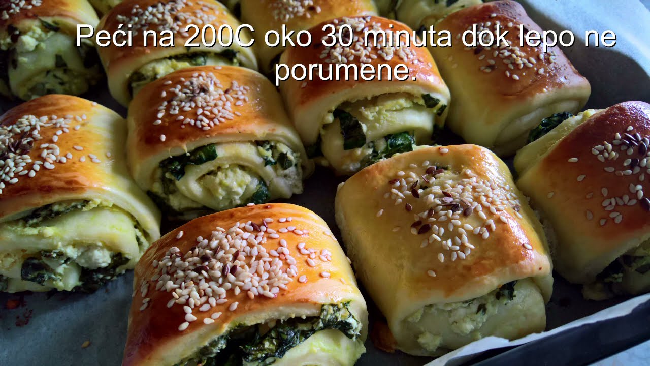 Rolnice sa sirom i spanaćem/Preukusne