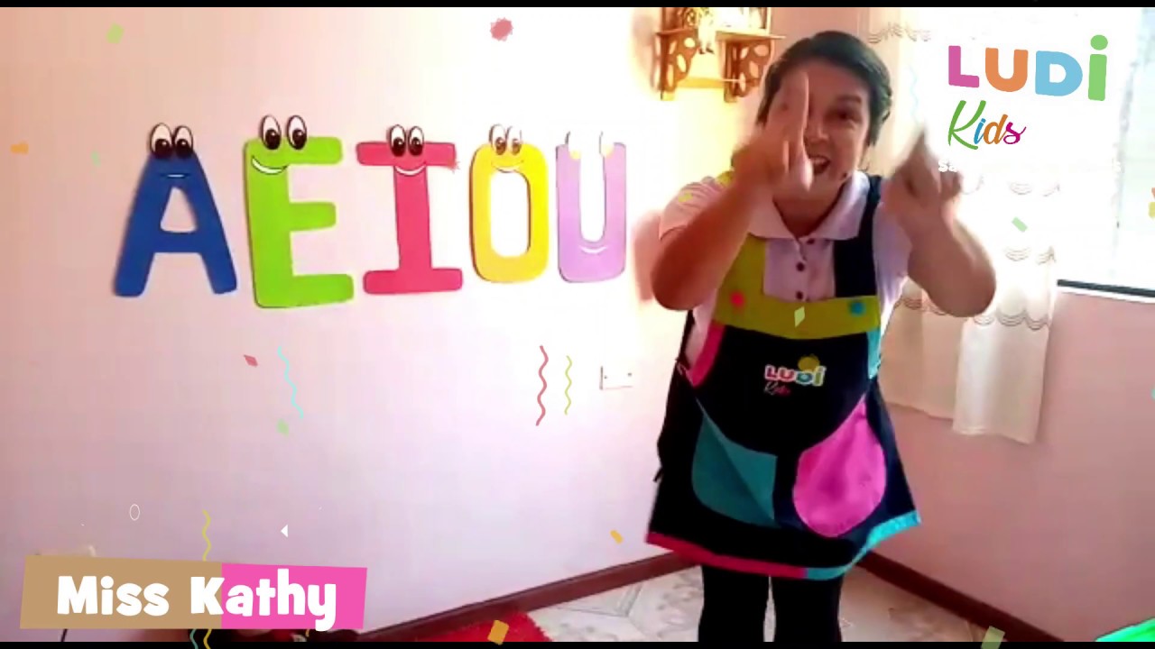 Clases virtuales: Las Vocales para niños - Miss Kathy