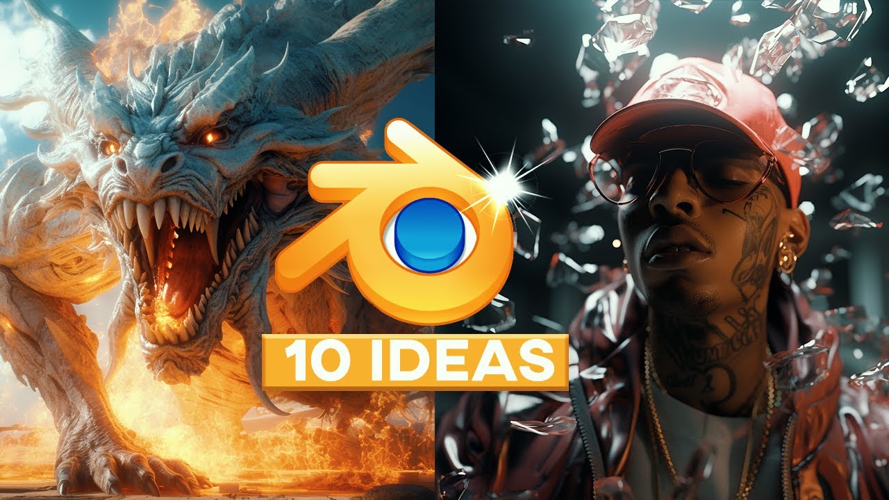 10 идей эффектов для Blender 3D (и как их реализовать)