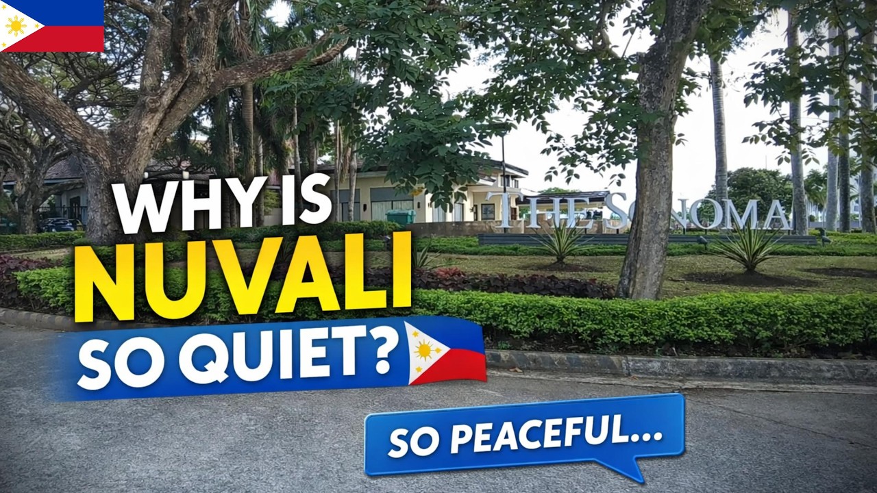 Why Is Nuvali So Quiet? 🇵🇭 Peaceful Life in Santa Rosa, Philippines