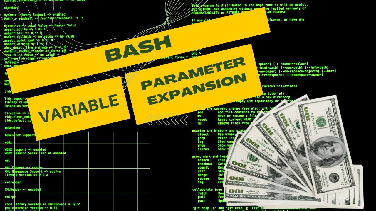 Learn Bash Variables-  Parameter Expansion #bash scripting #command line #coding