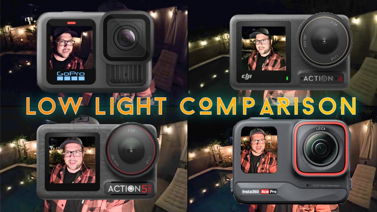 Action 5 pro / Hero 13 / Ace Pro / Action 4 / Low Light ... which is best?
