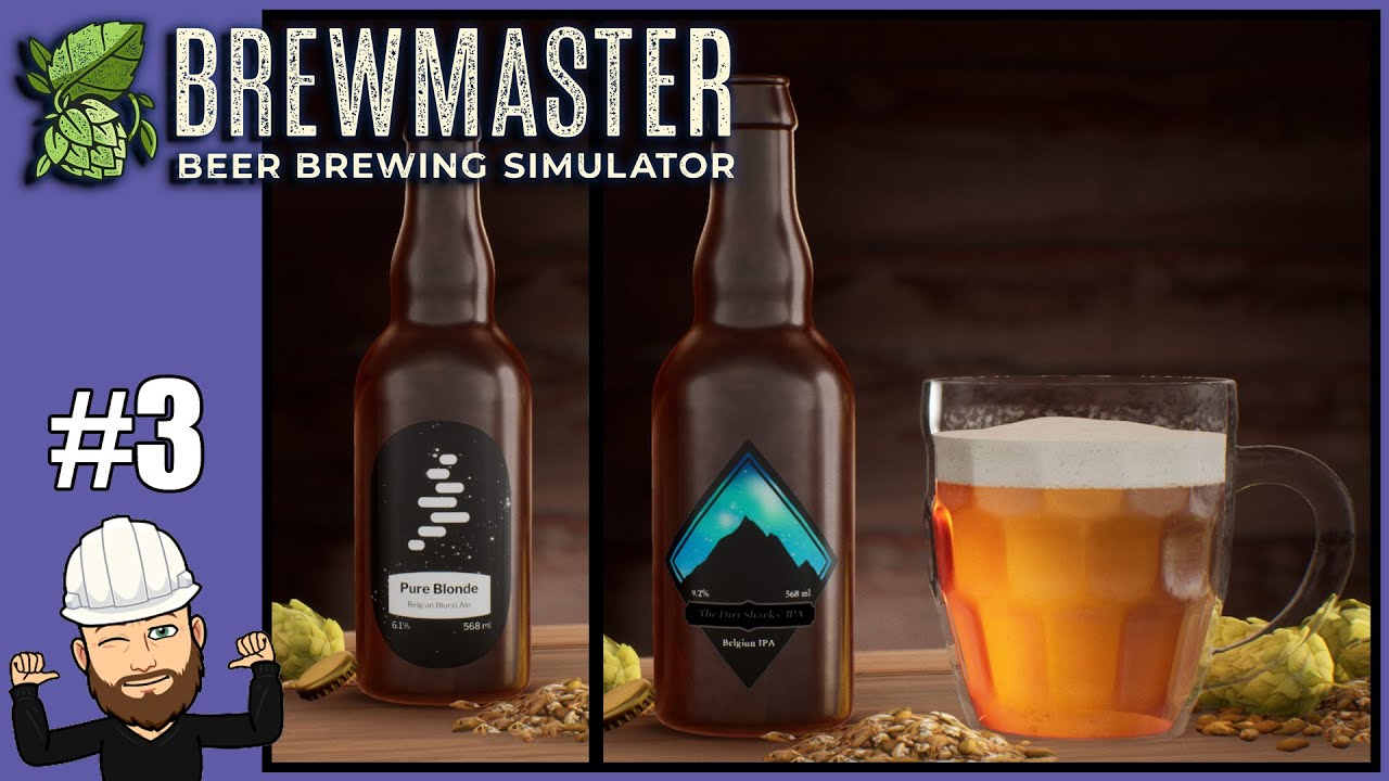Чистый блонд и бельгийский IPA — Brewmaster — Симулятор пивоварения №3