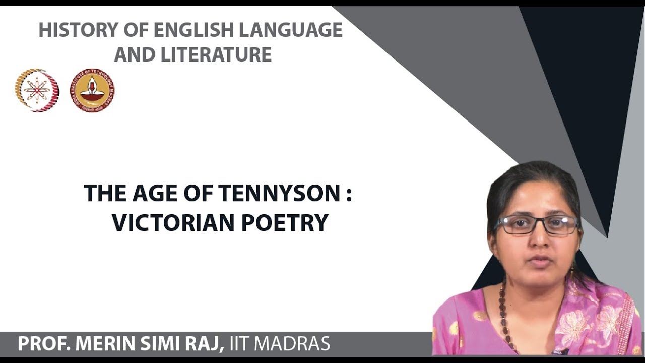 The Age of Tennyson : Victorian Poetry