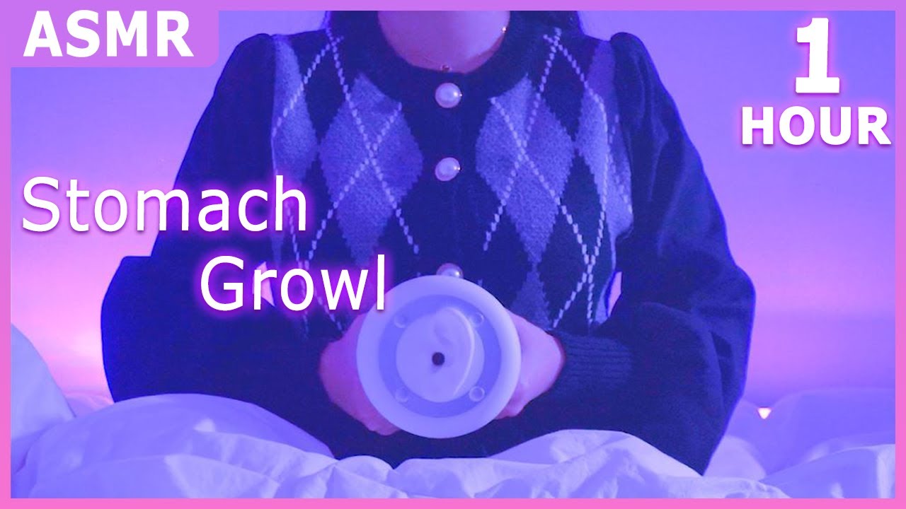 🦄Рычание желудка и сердцебиение｜Stomach Growl & Heart beat for sleep [No talking]｜胃のうなり声｜胃里有声音
