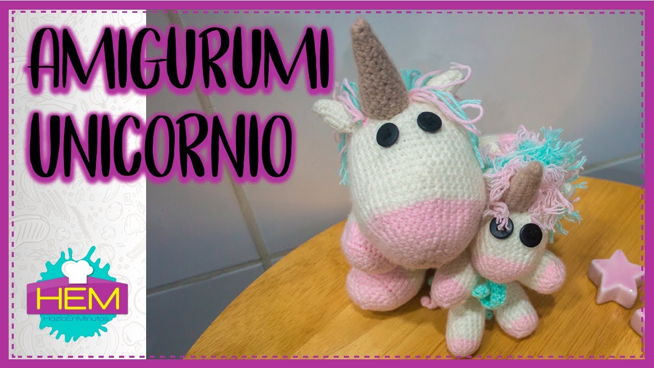 AMIGURUMI DE UNICORNIO 🦄