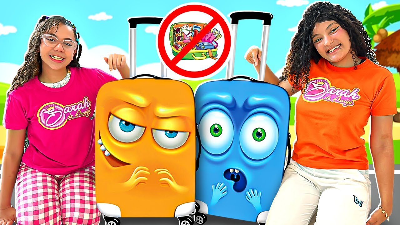 Sarah em regras de conduta para as malas de viagem com sua amiga | Rules of Conduct
