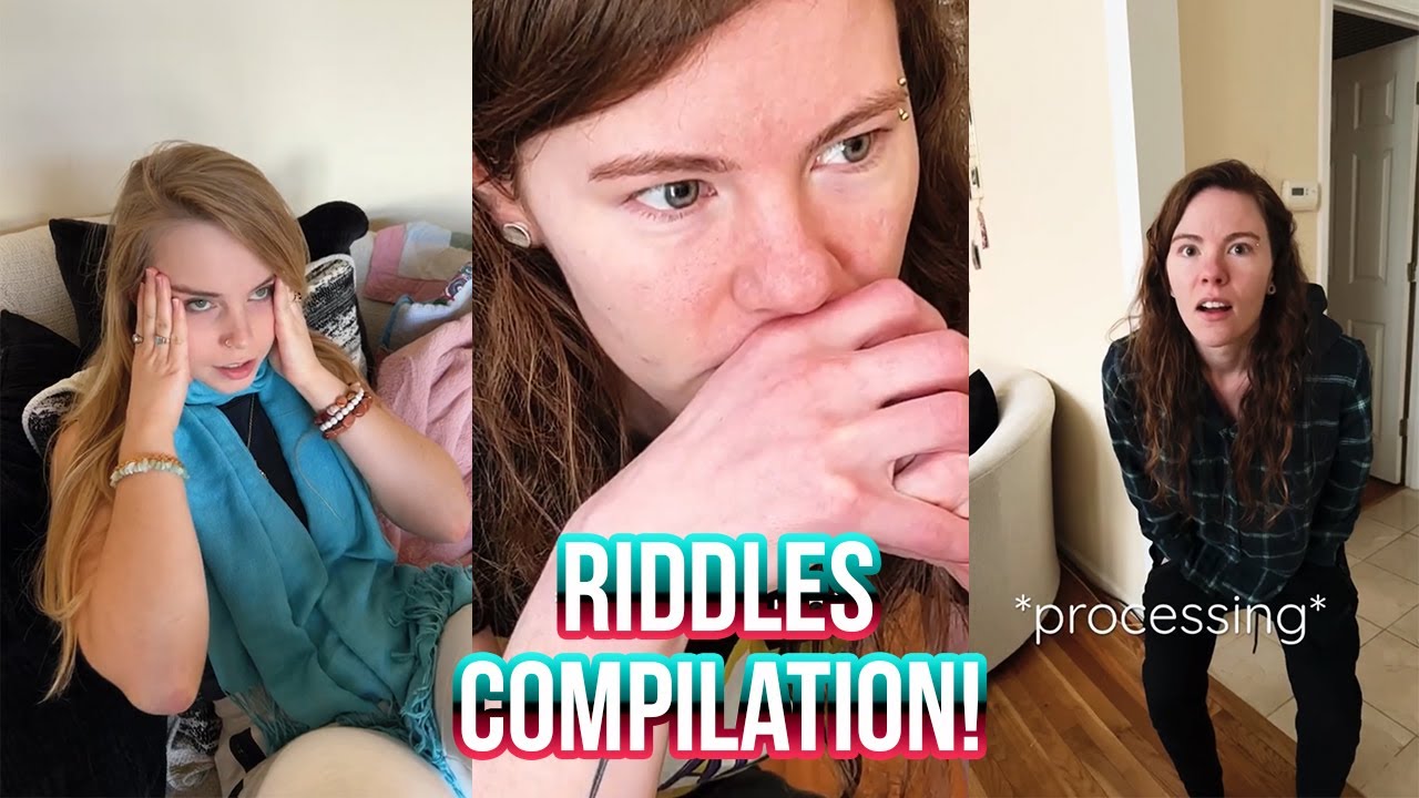 TikTok Riddles Compilation! Pt. 01 - Hailee And Kendra