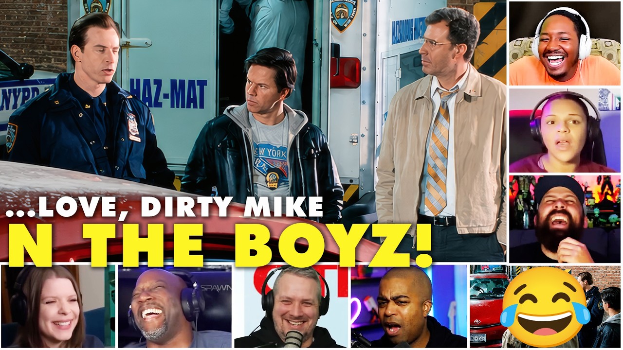 Reactors Reaction To The Legend Of Dirty Mike, The Boys & The Red Prius | The Other Guys (2010)