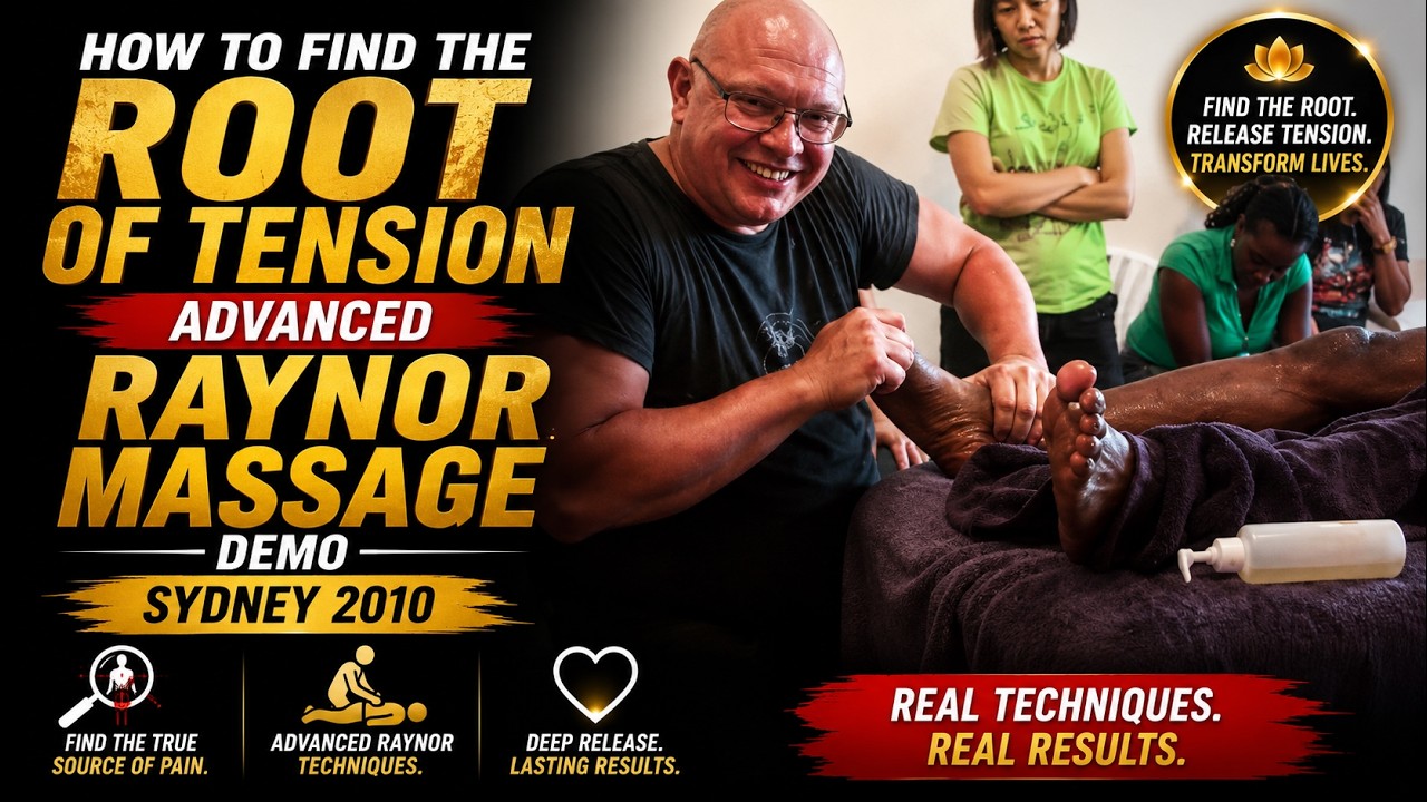 Diagnosing Tension and Teaching Raynor Massage &ndash; Brandon Raynor Class 2010