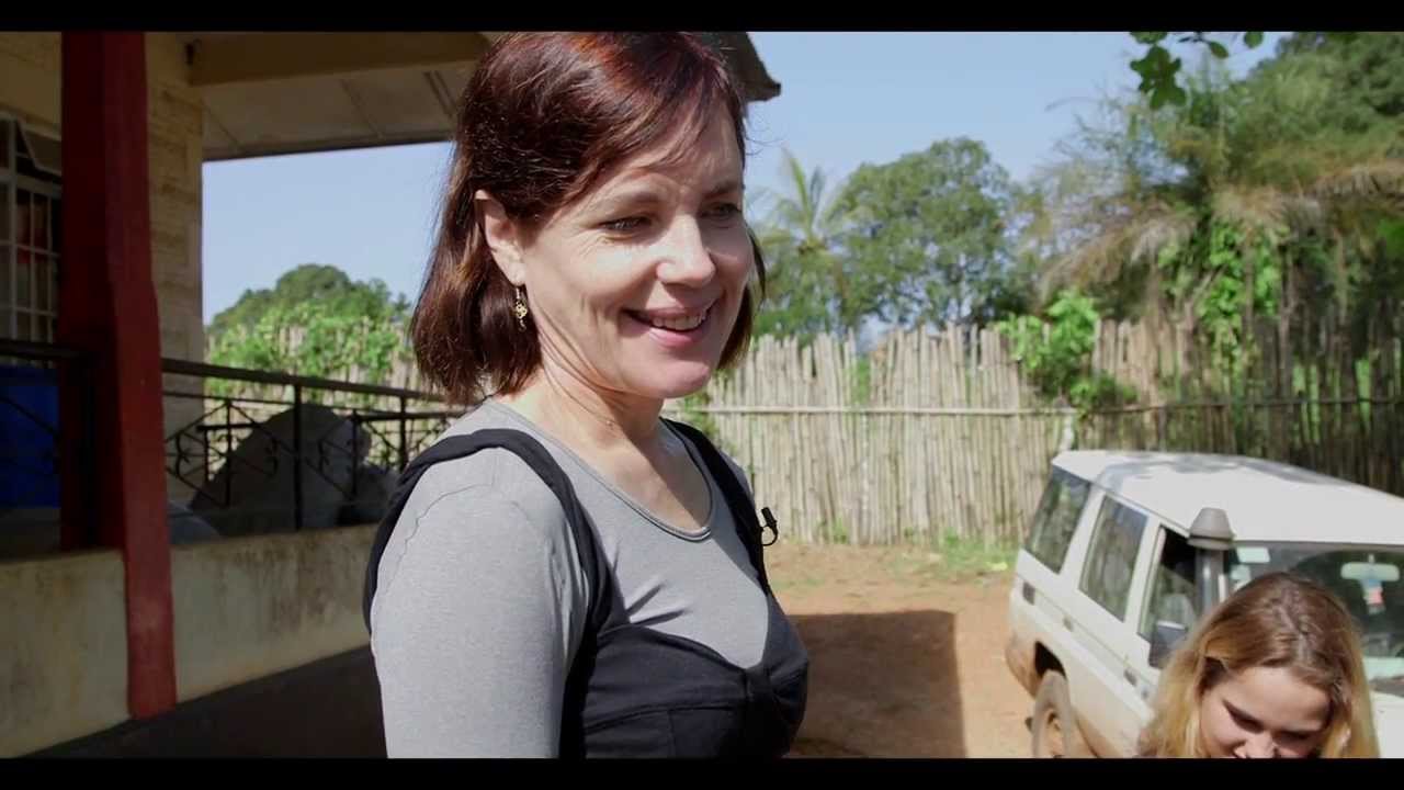 Elizabeth McGovern Visits Her World Vision Sponsored Child in Sierra Leone