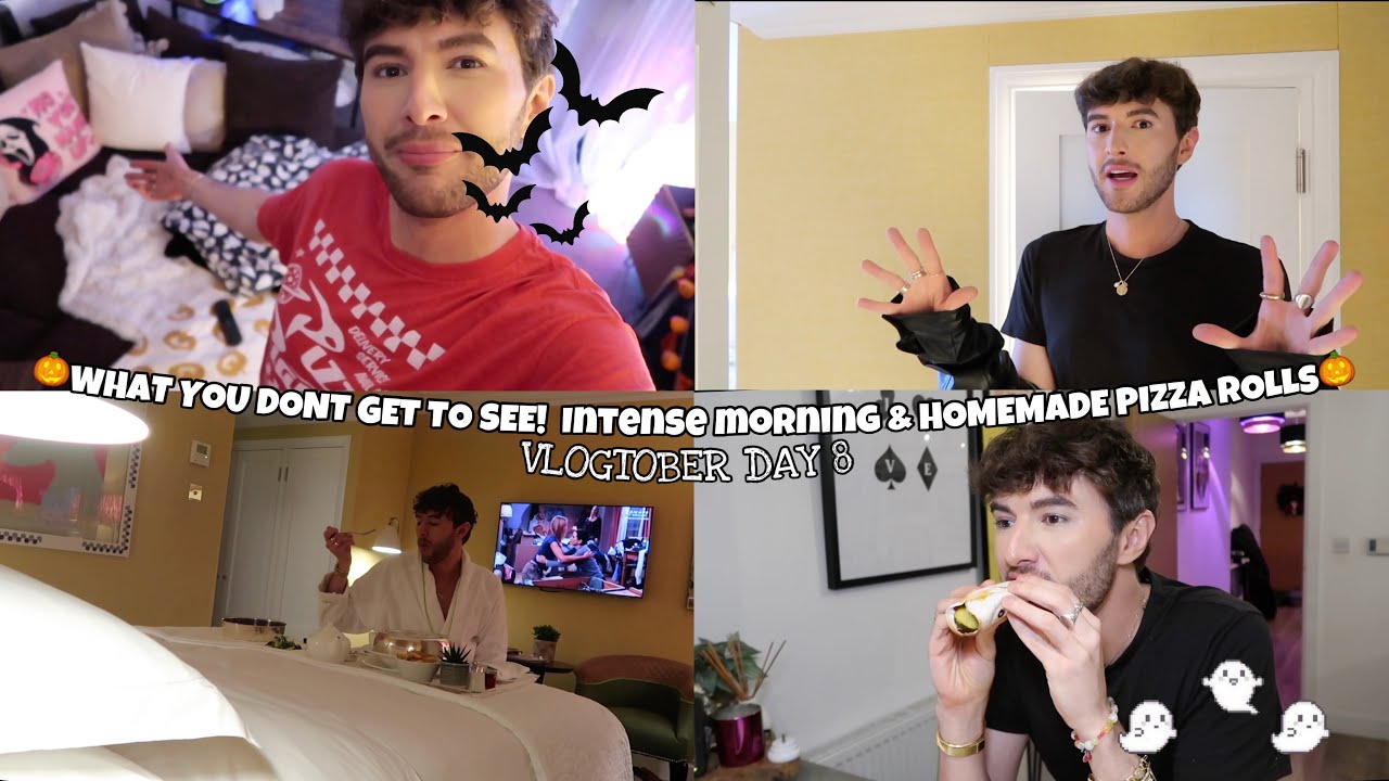 What You DON'T Get To See, Intense Morning, Home made Pizza Rolls ~ Vlogtober Day 8