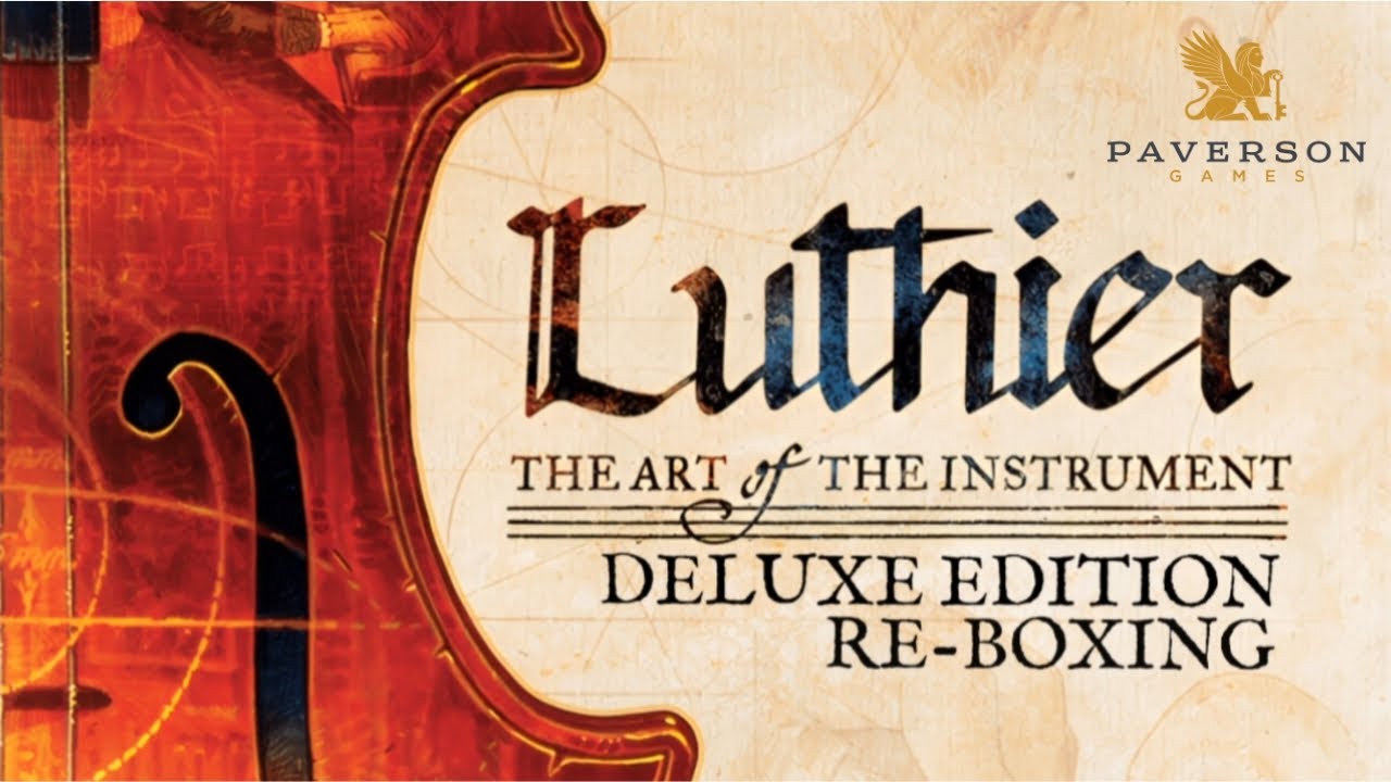 Luthier: The Art of the Instrument. Deluxe Edition Re-Boxing