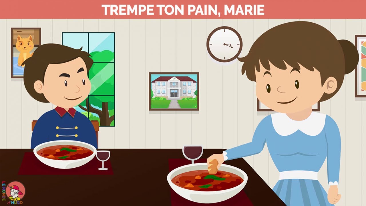Le Monde d'Hugo - Trempe ton pain, Marie