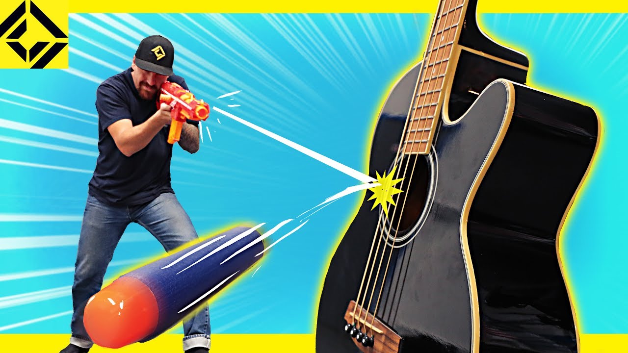 Playing MUSIC with NERF guns!