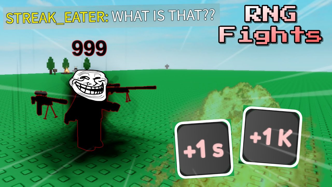 Получаю безумные серии с админом (бои Roblox RNG)