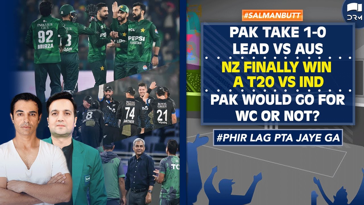 PAK TAKE 1-0 LEAD VS AUS / NZ FINALLY WIN AT20 VS IND