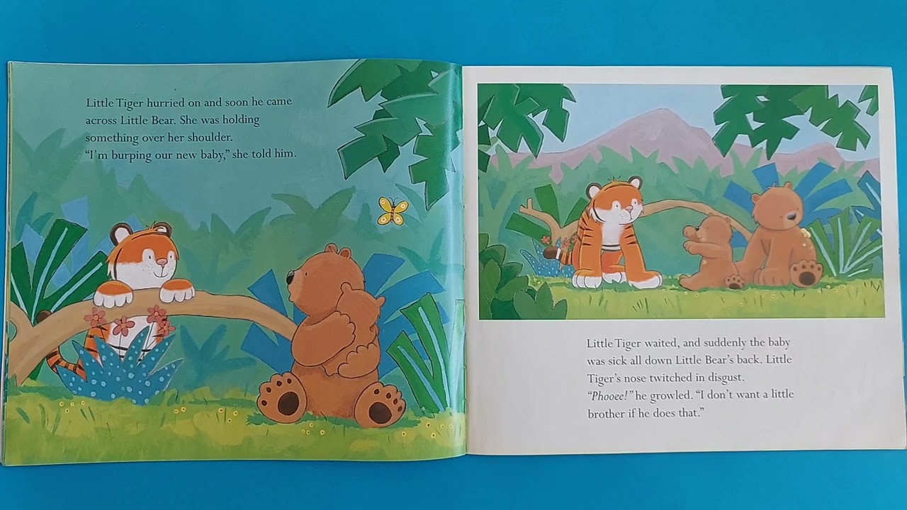 Kids Read Aloud Books: Little Tiger's Big surprise by Julie Sykes