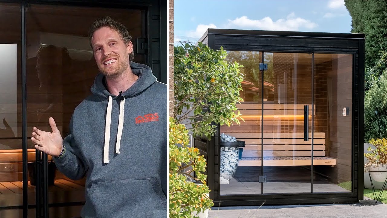 Luxury Outdoor Sauna Walkthrough | Mira European Sauna