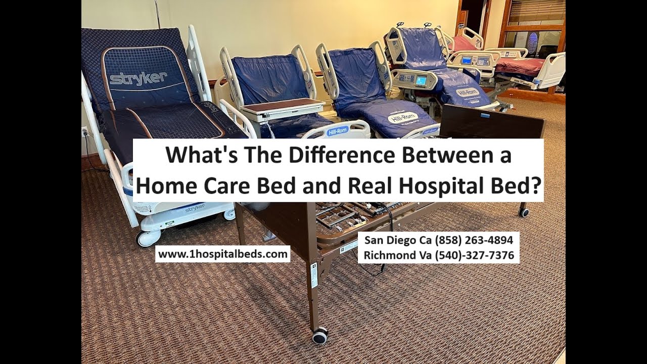 What's the Difference Between a Home Care Bed and a Real Hospital Bed