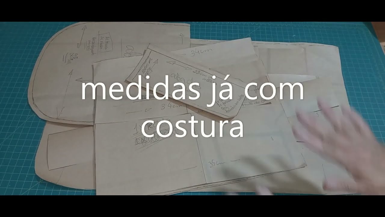 molde da bolsa do carrinho de feira