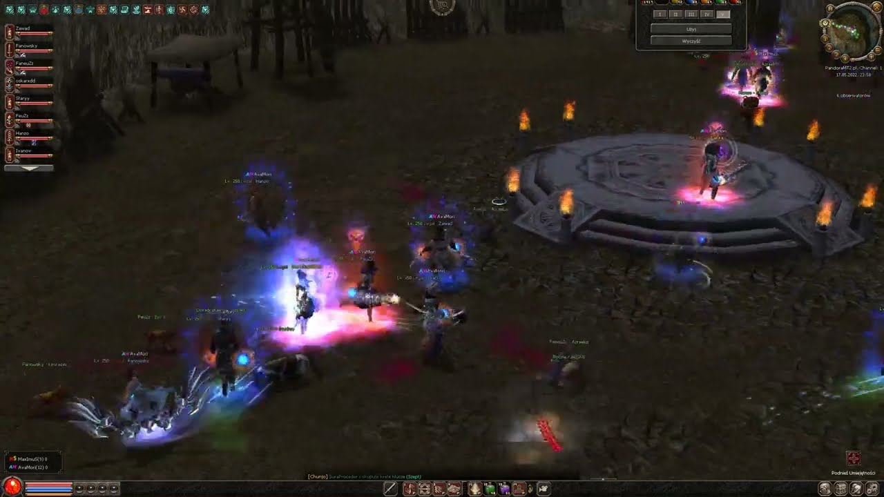 Pandoramt2 Avamori vs MaximuS wojna gildii - 4fun