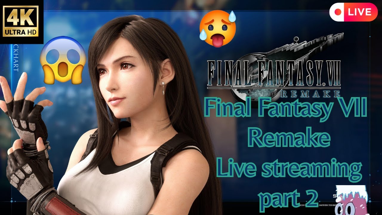 Final Fantasy VII Remake: Unique Strategy!  LIVE STREAMING | 4K 60FPS 