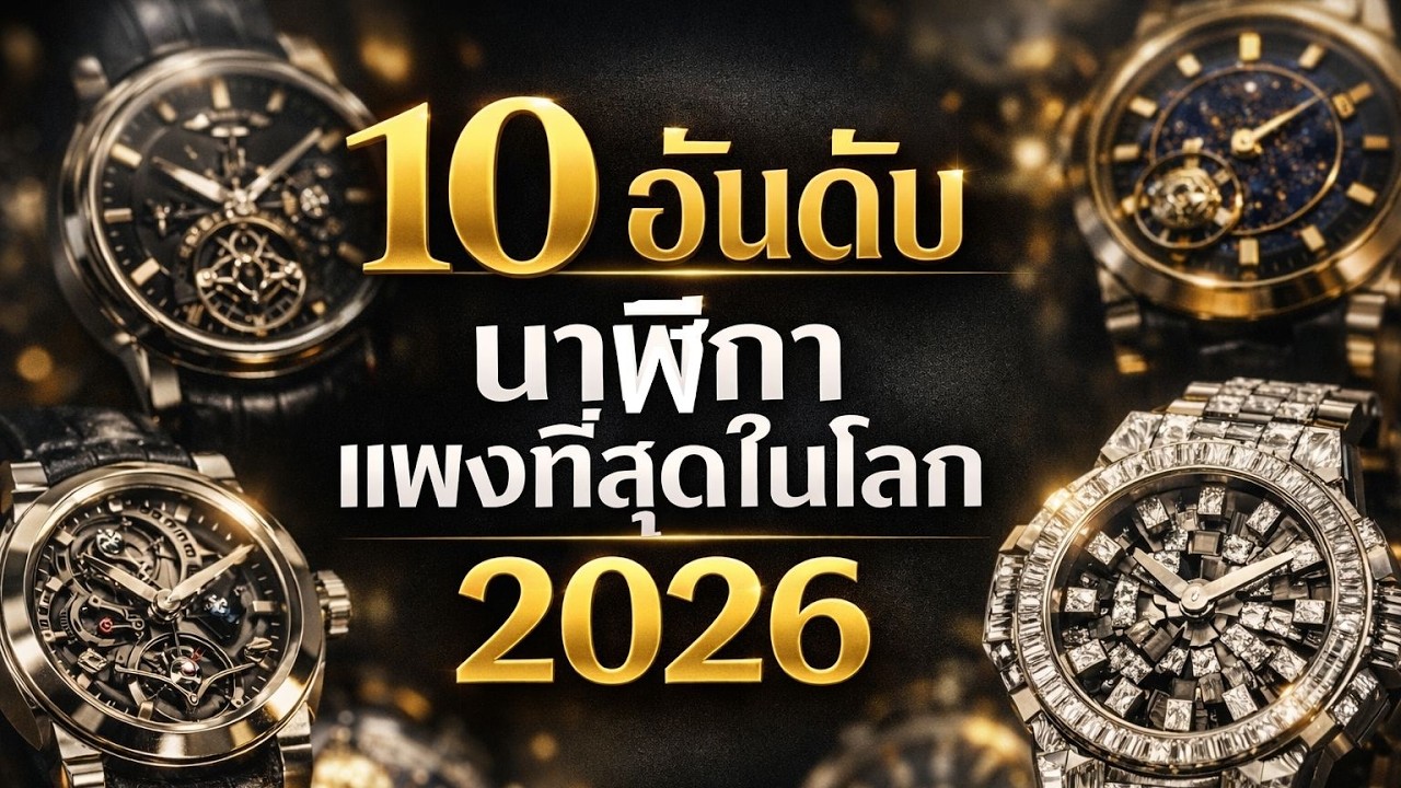 เจาะตำนาน 10 นาฬิกามหาเศรษฐี #นาฬิกา #ที่สุดในโลก #LuxuryWatch   #ความรู้ #นาฬิกาหรู #เล่าเรื่อง