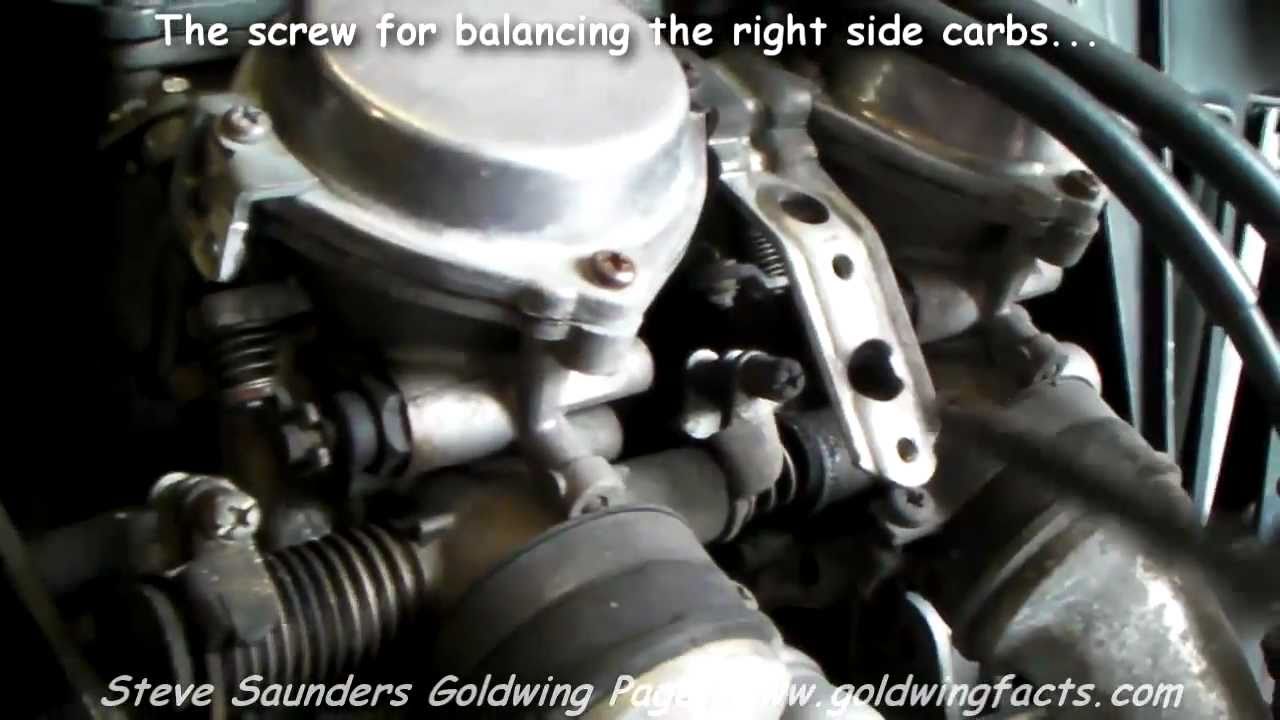 GL1200 Goldwing Carburettor Syncronizing/Balancing